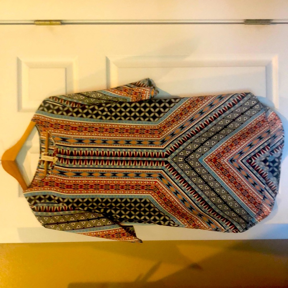 Pink Owl Small tunic blouse. Worn once and great condition.
